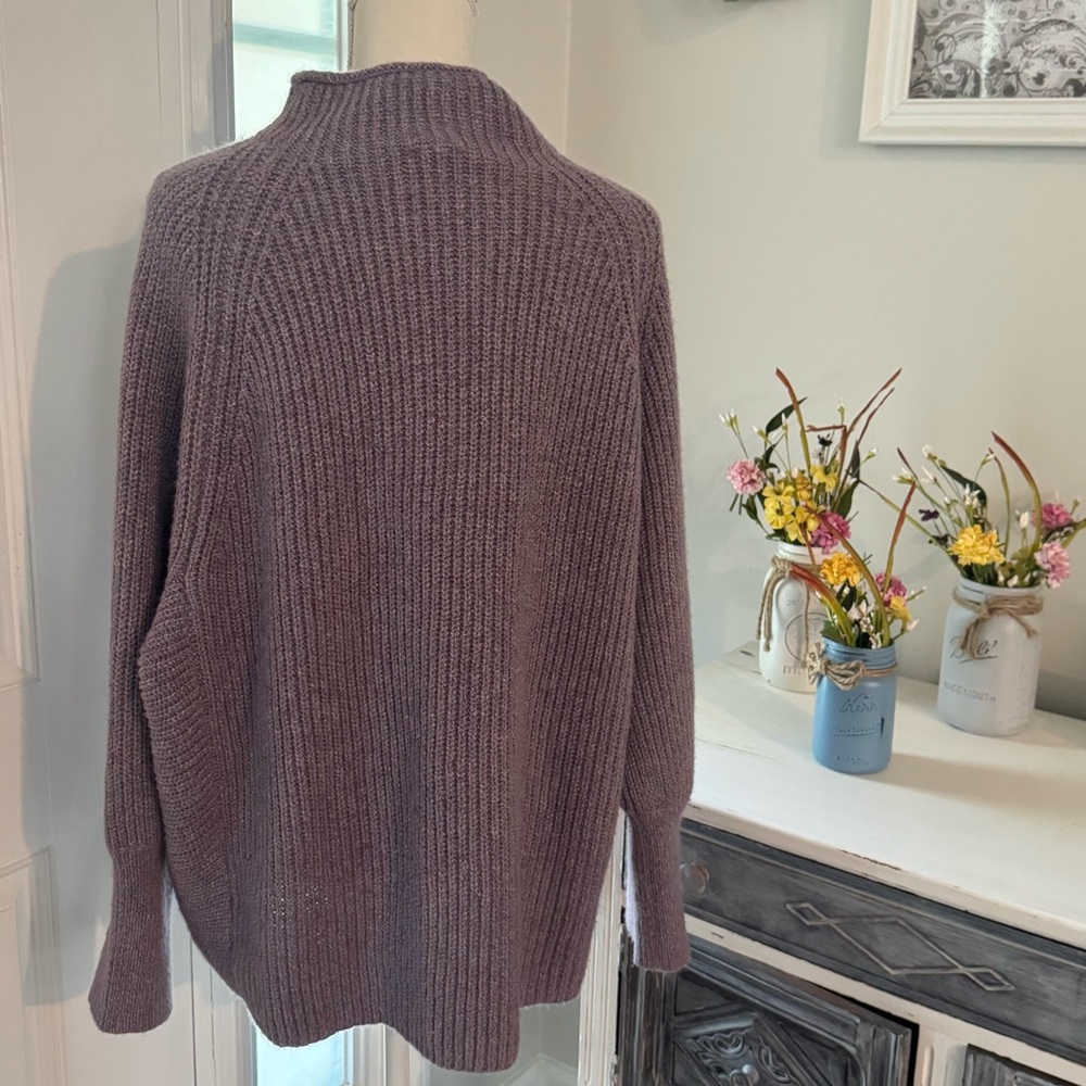 Chico’s Slouchy Purple Sweater | Size XXL (Chico’s 4) - Picture 4 of 9